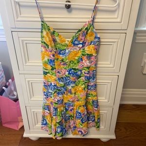 Zara mini floral dress